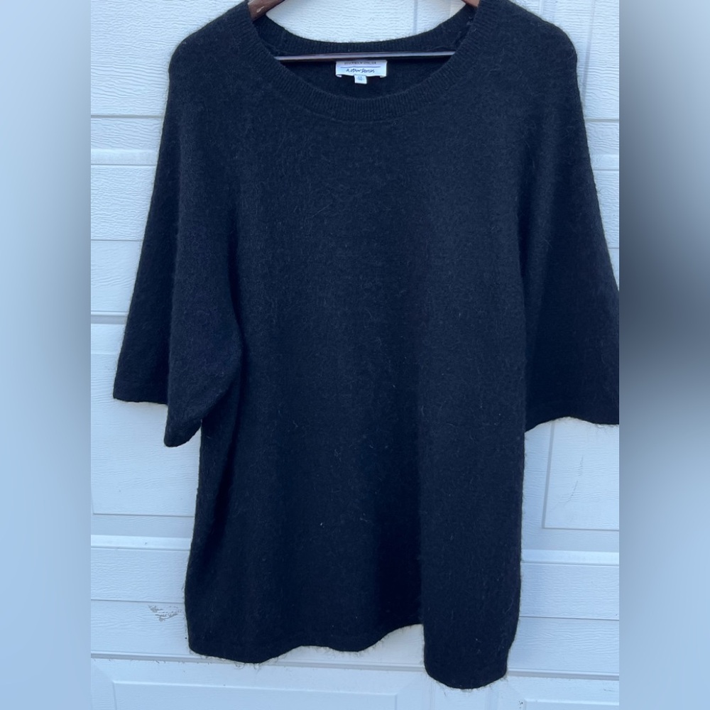 Women's stockholm atelier & other stories black mini dress short sleeves  M
